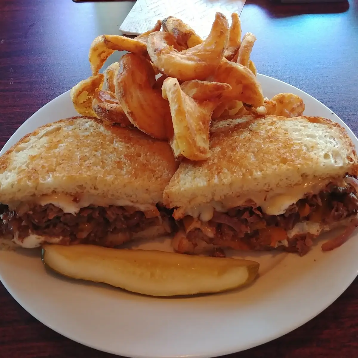 Philly Cheese Steak Cheese Sandwich