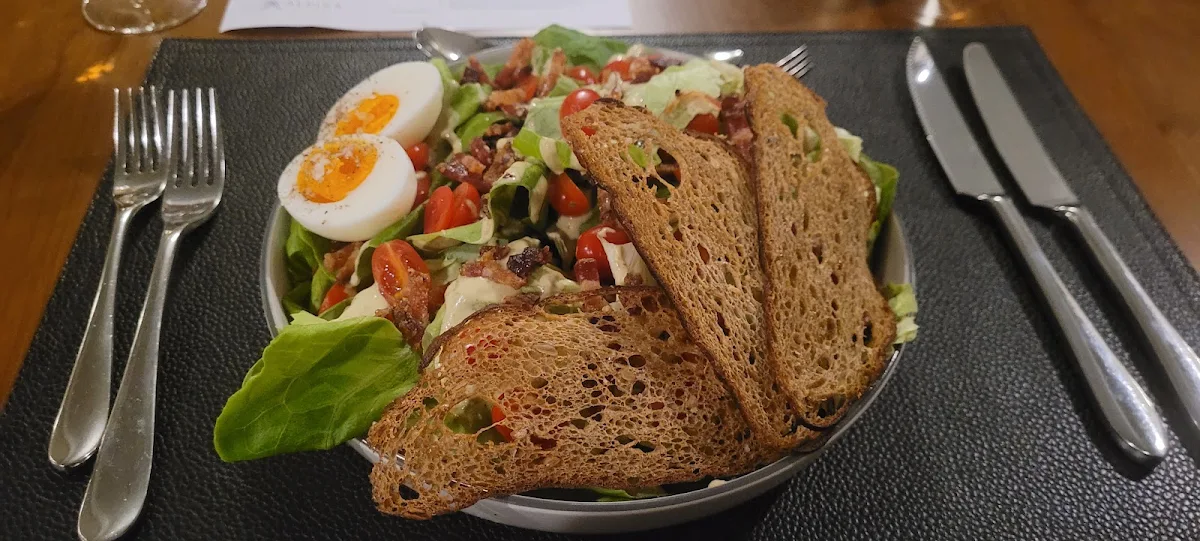 blt Salad, Alpina Restaurant at Villa Eyrie Resort