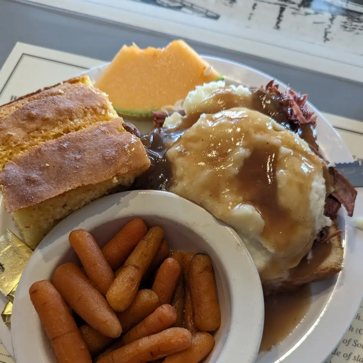 Open Face Roast Beef