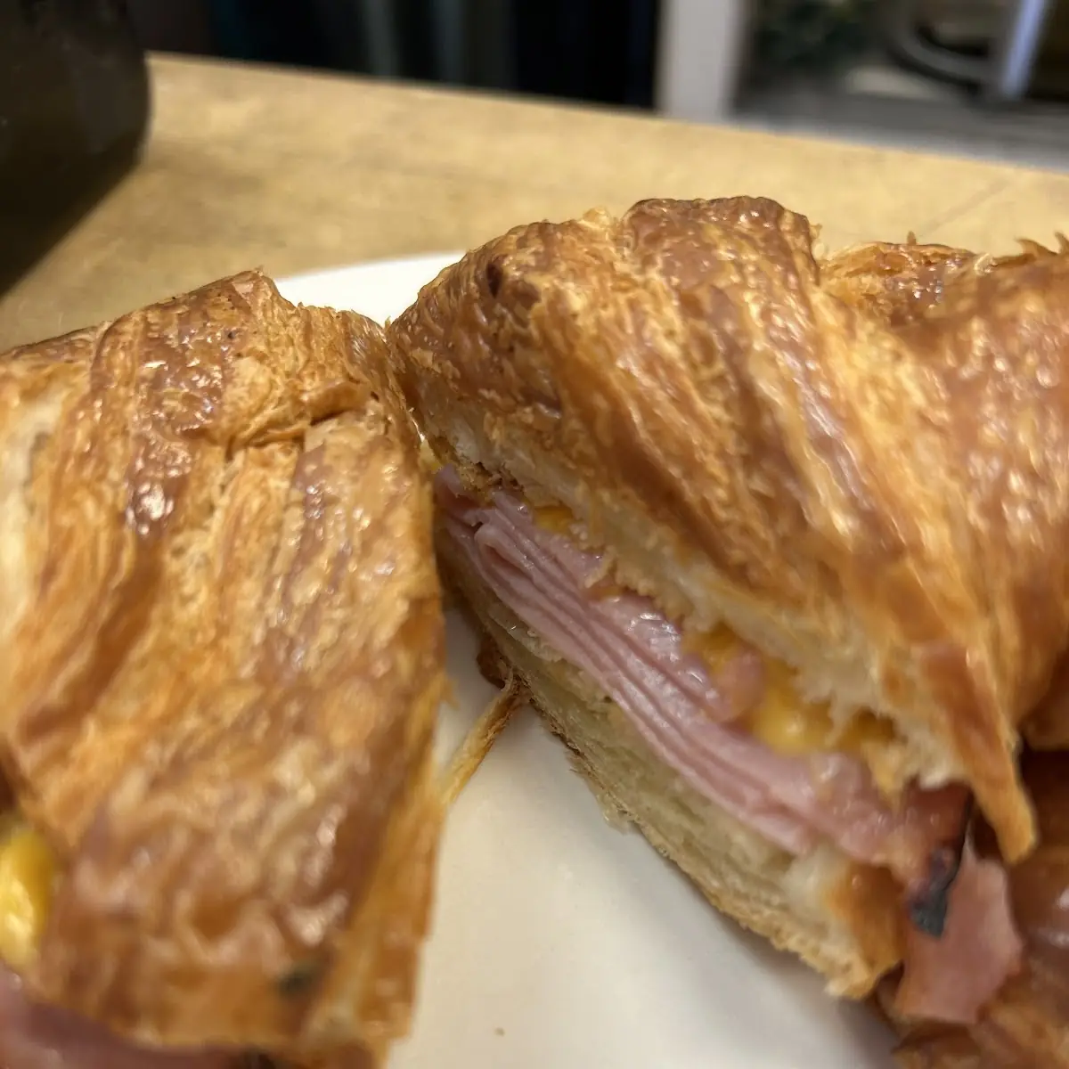 Ham and Cheese Croissant