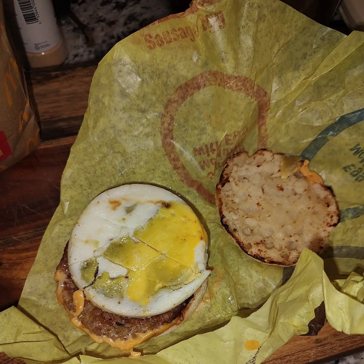 Sausage Egg Mcmuffin Meal
