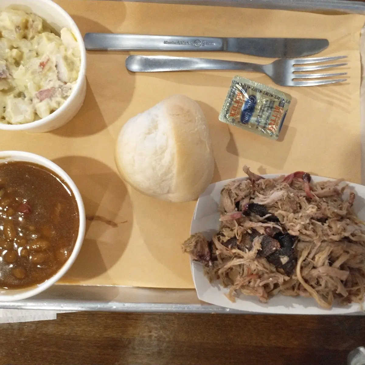 Pulled Pork with Baked Beans