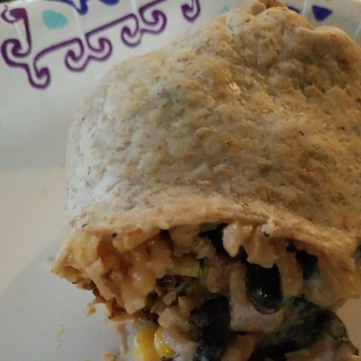 Chicken Burrito Supreme