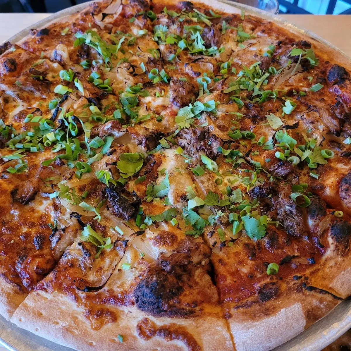 BBQ Pork Pizza
