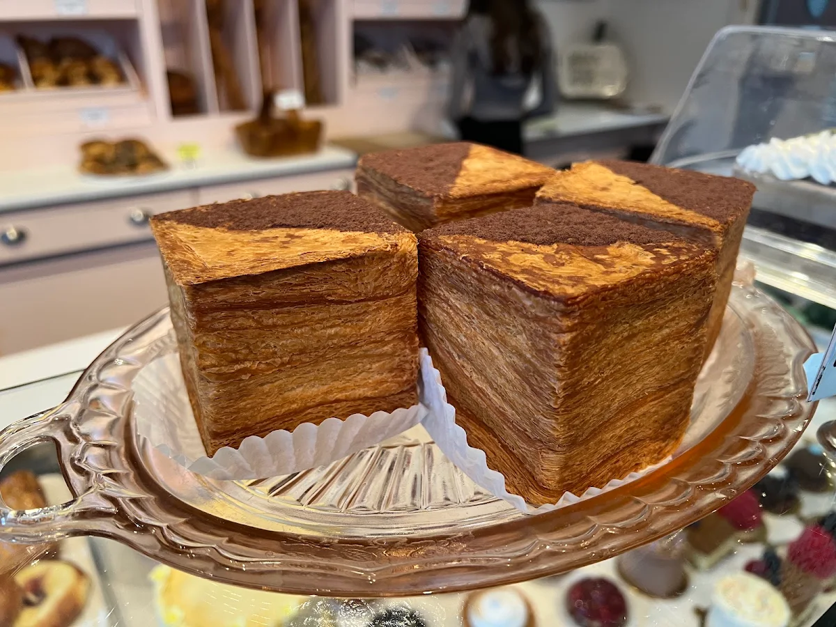 Cube Croissant with Nutella