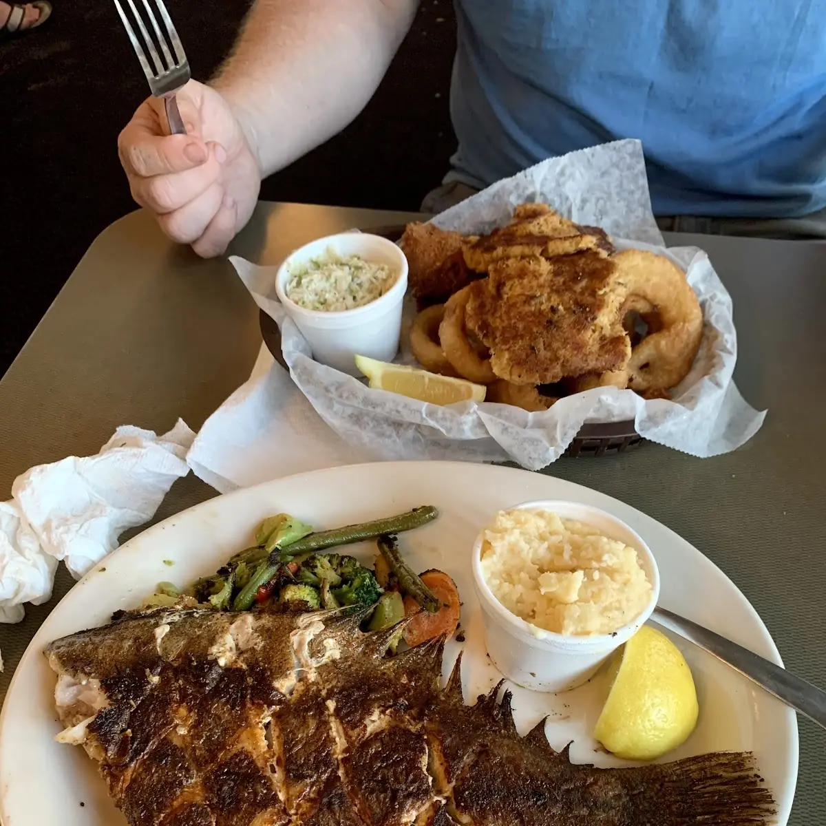 Crab Cake Basket
