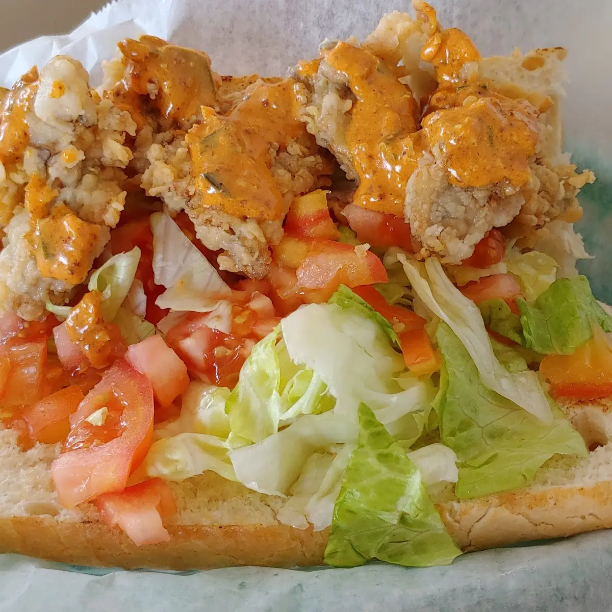 Shrimp or Fish Sandwich