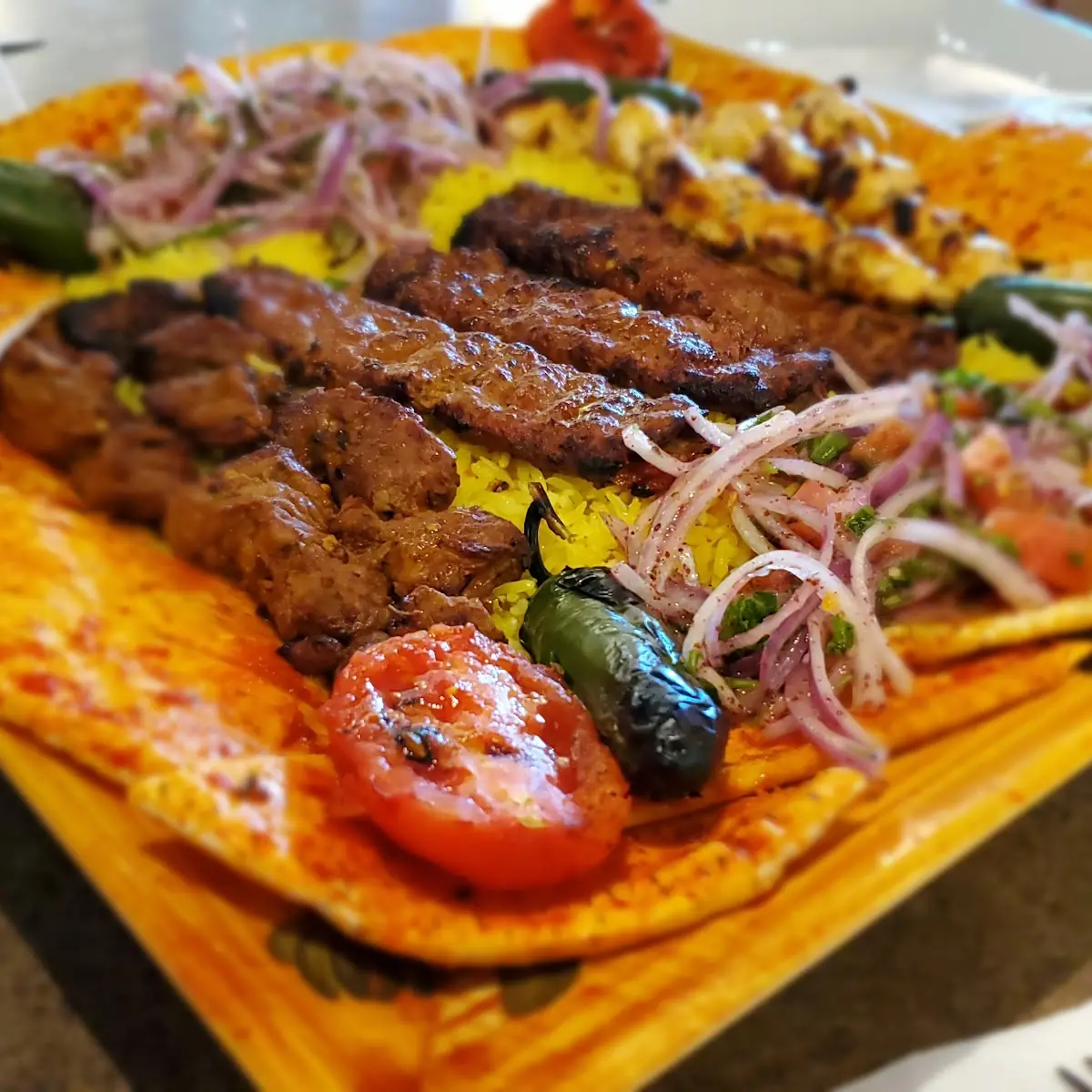 Adana Kebab Mixed Grill Platter