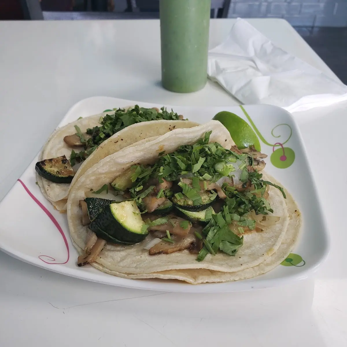Vegetarian Soft-Shell Taco