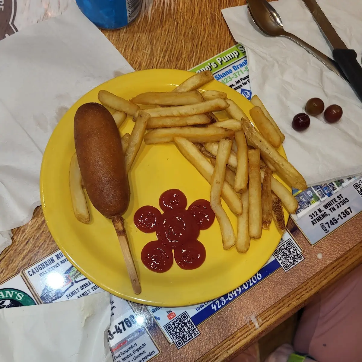 Corn Dog & Fries Combo