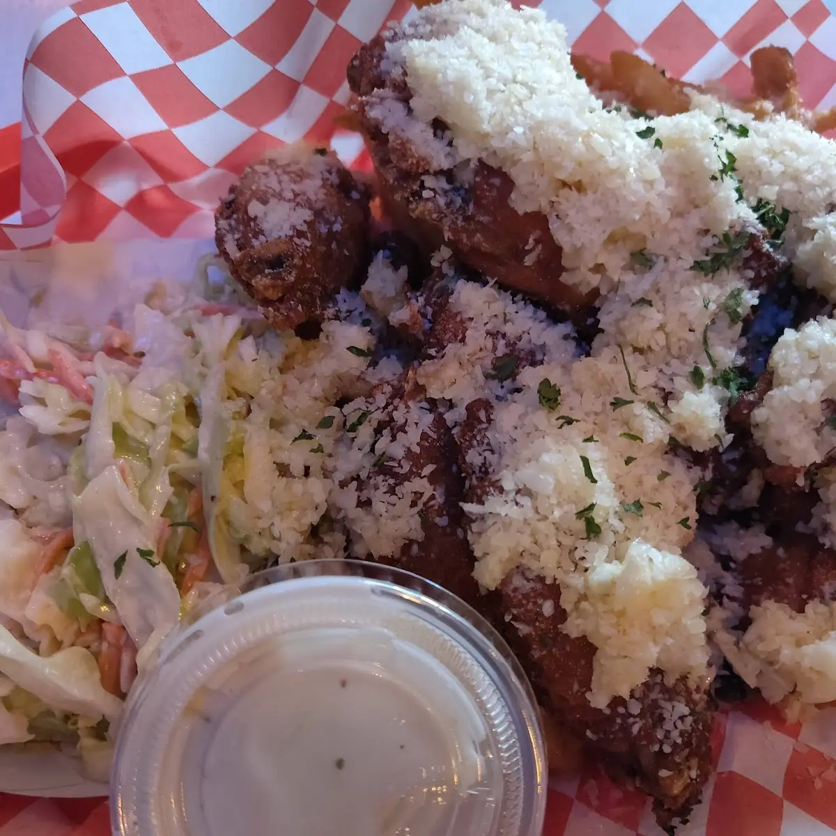 Garlic Parmesan Wings