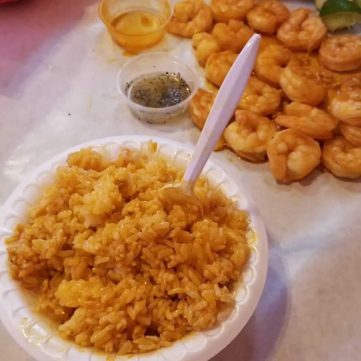 White Rice with Stinking Sauce