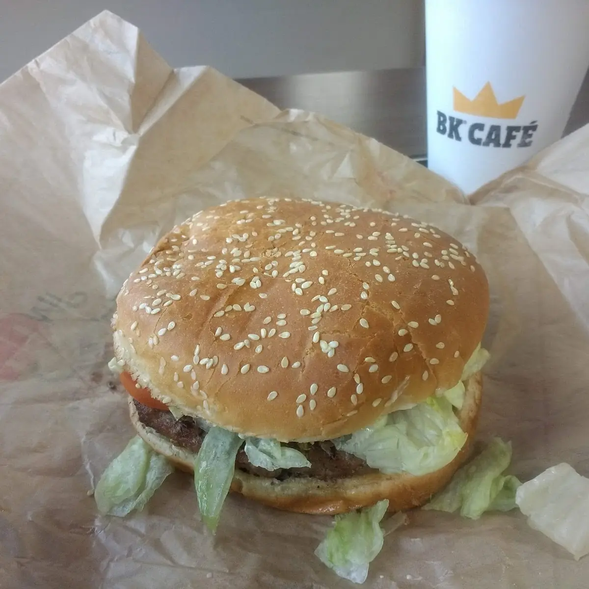 Whopper Double Hamburger