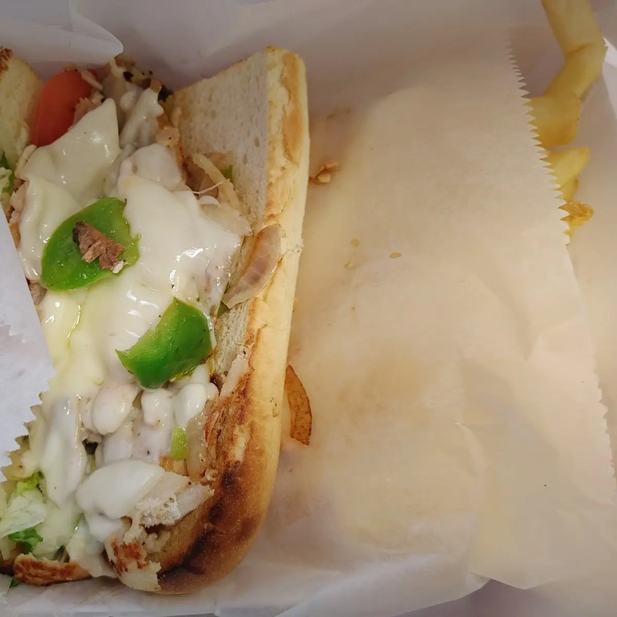 Chicken Philly Cheese Steak