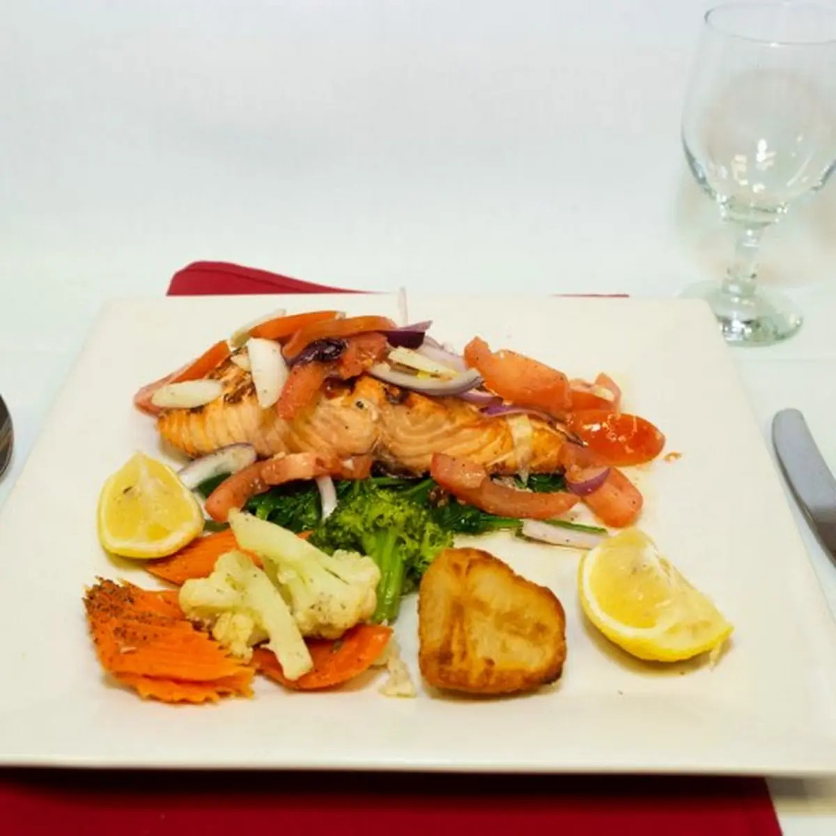 Grill Salmón