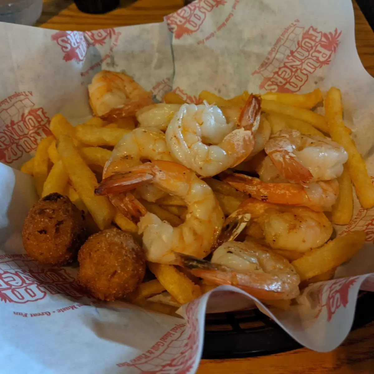 Grilled Shrimp Basket