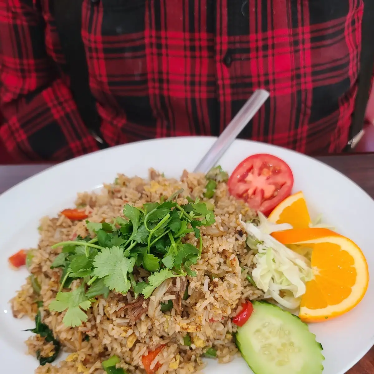 70 Basil Fried Rice with Duck