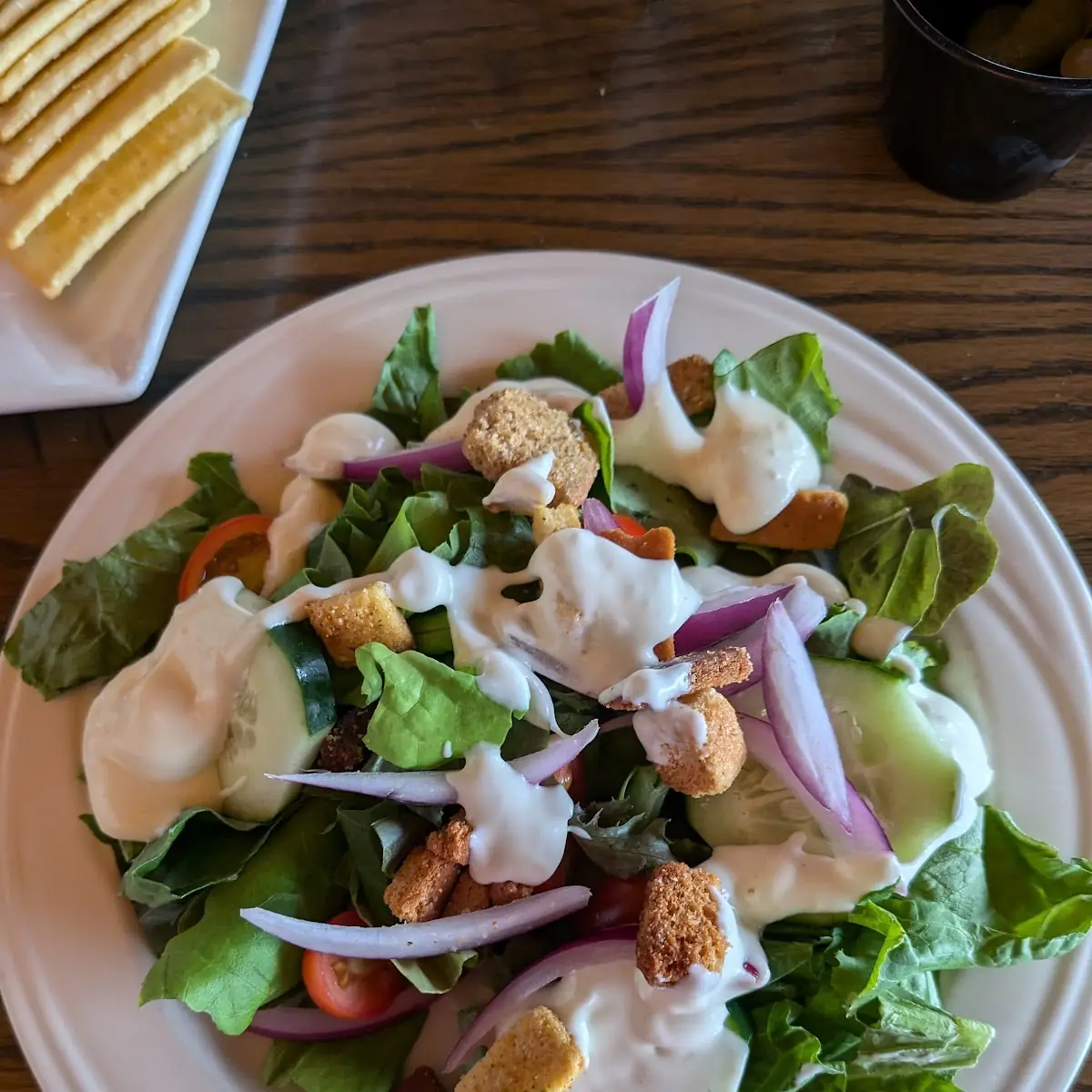 Side Salad Blue Cheese Dressing