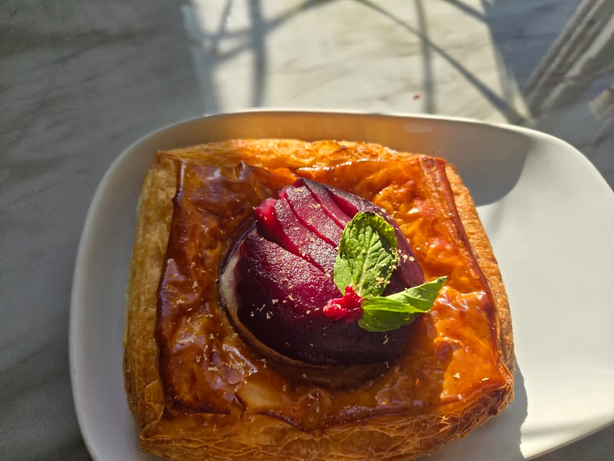 Poached Pear Danish