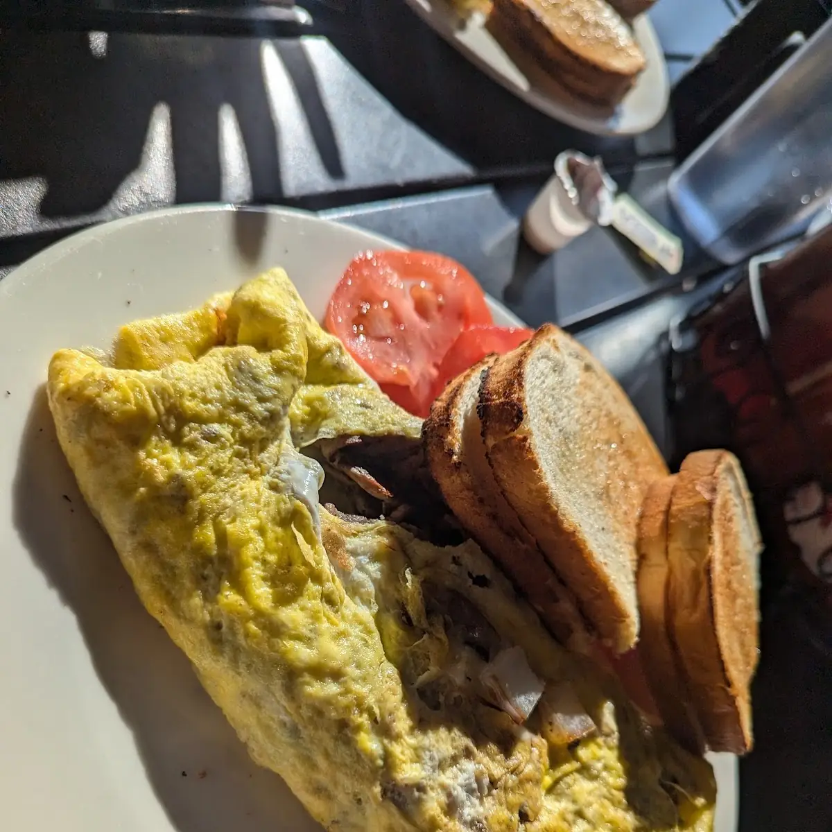 Cheese Steak Omelette