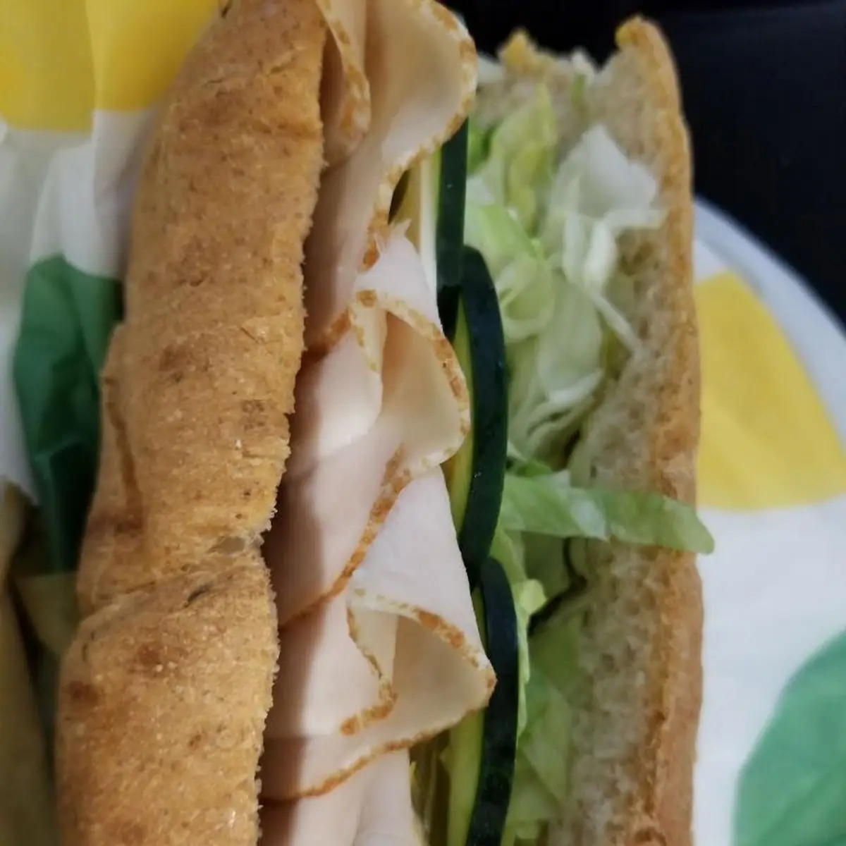Turkey on Wheat Bread