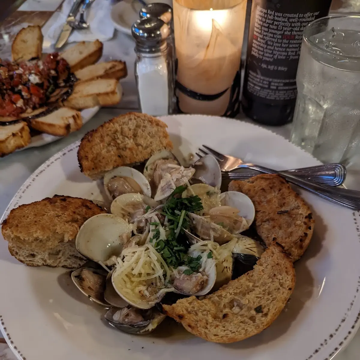 Steamed Clams