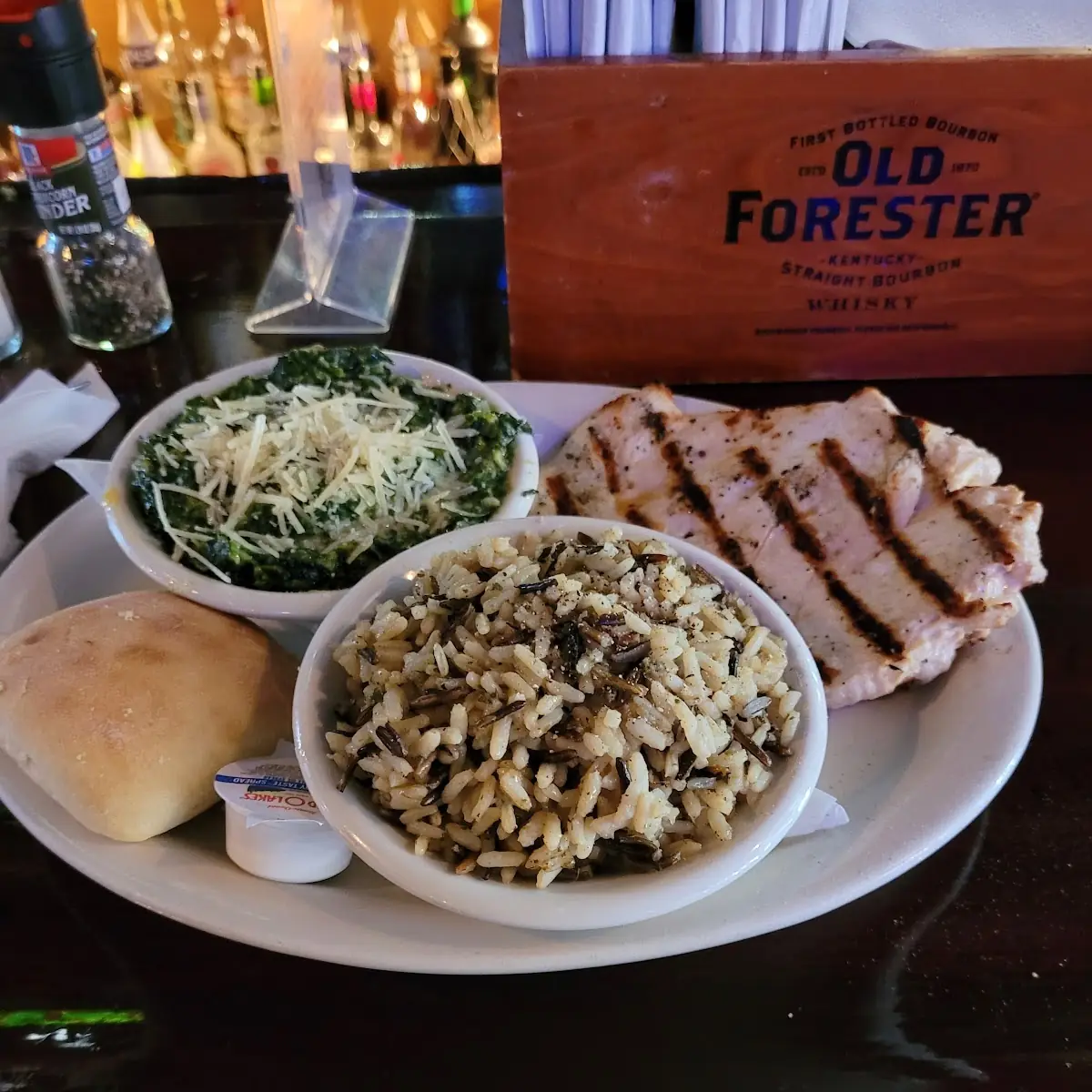 Grilled Chicken and Wild Rice