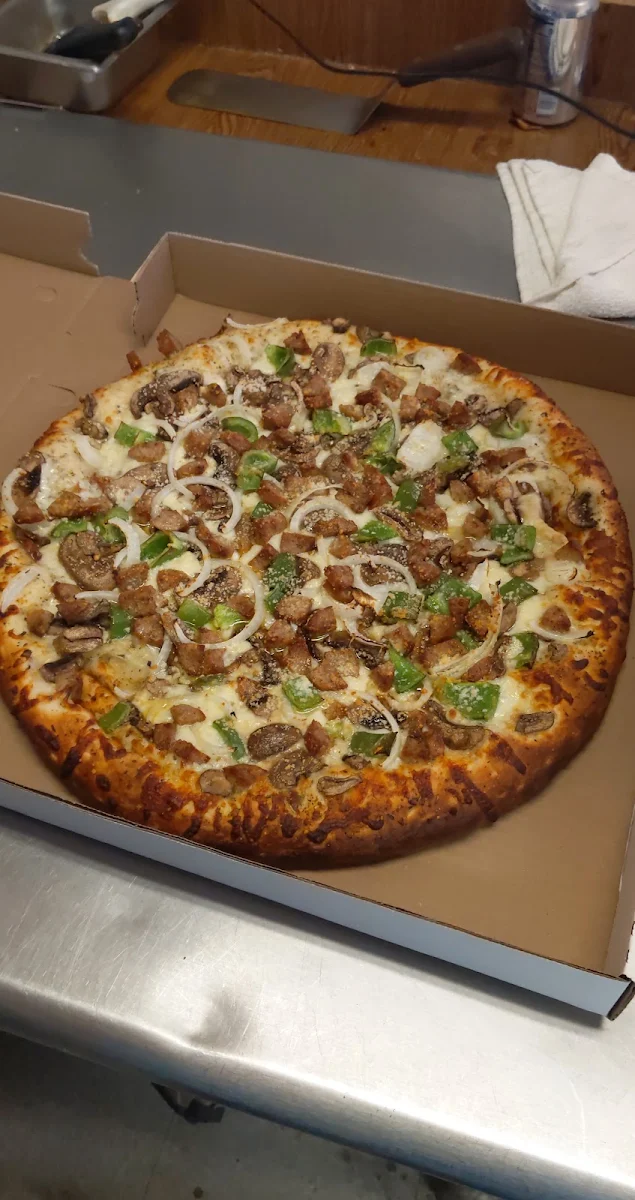 Sausage Peppers and Onion Pizza