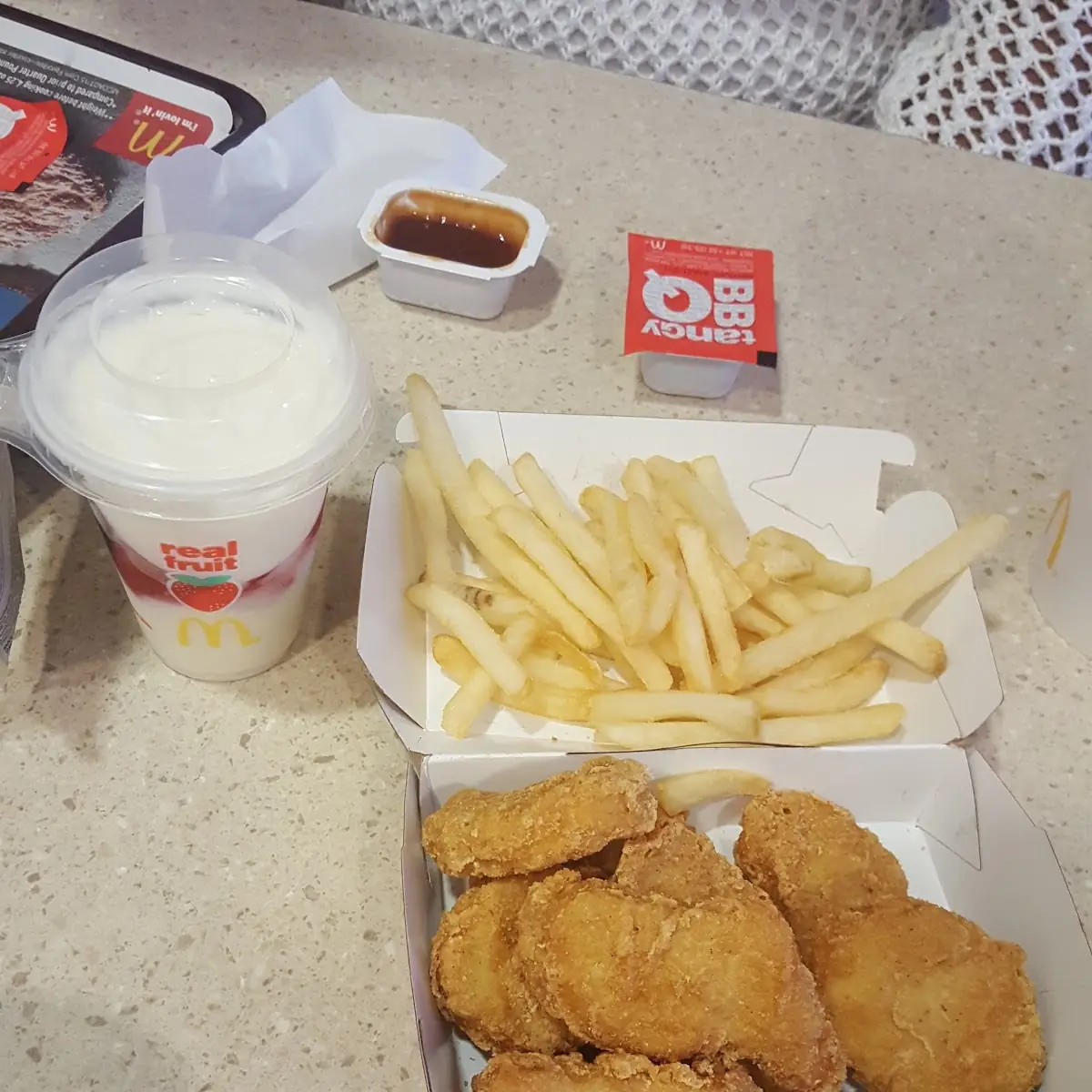Chicken Nuggets and Fries