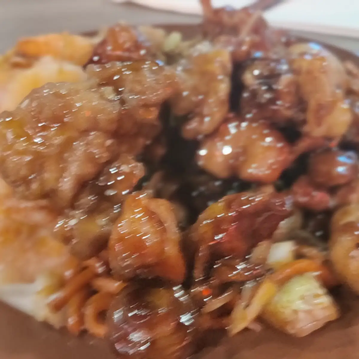 Orange Chicken Lo Mein