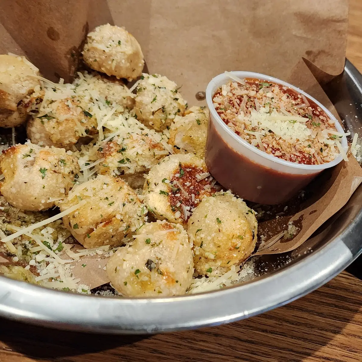 Garlic Parmesan Bites