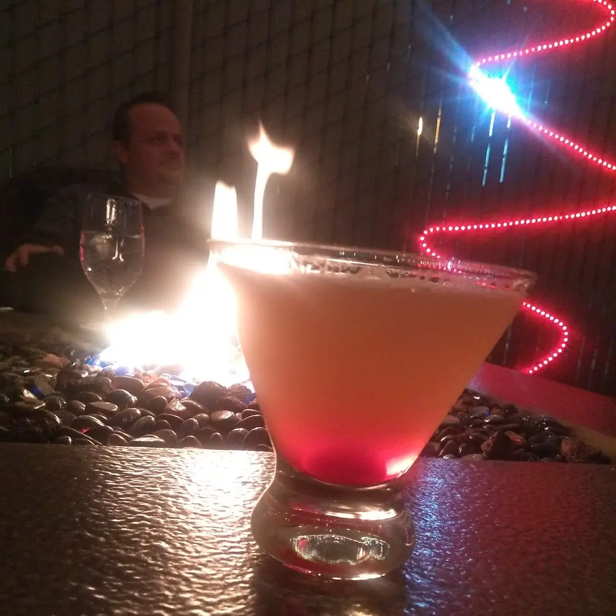 Pineapple Upside Down Cocktail