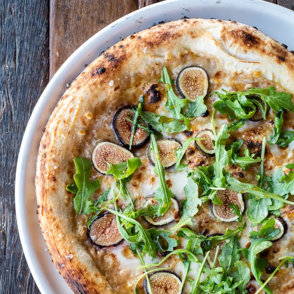 Mushroom Goat Cheese Pizza