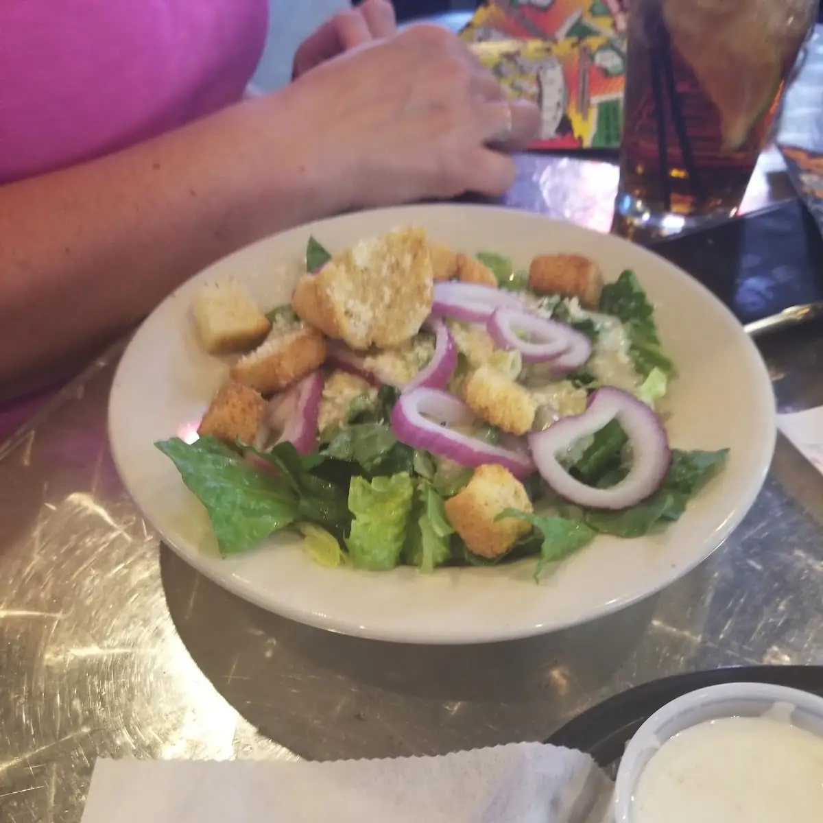 Caesar Salad with Grilled Chicken