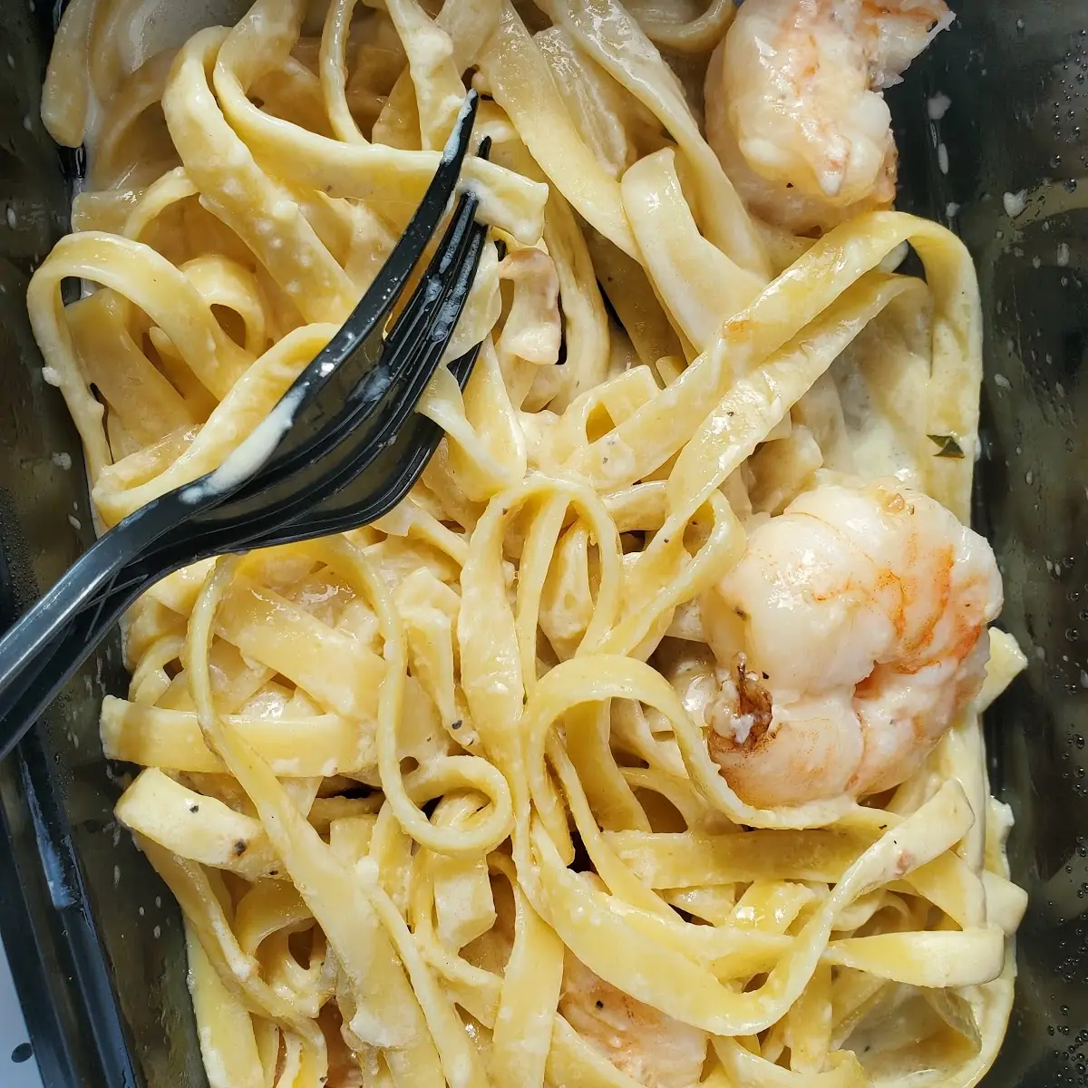 Shrimp Alfredo