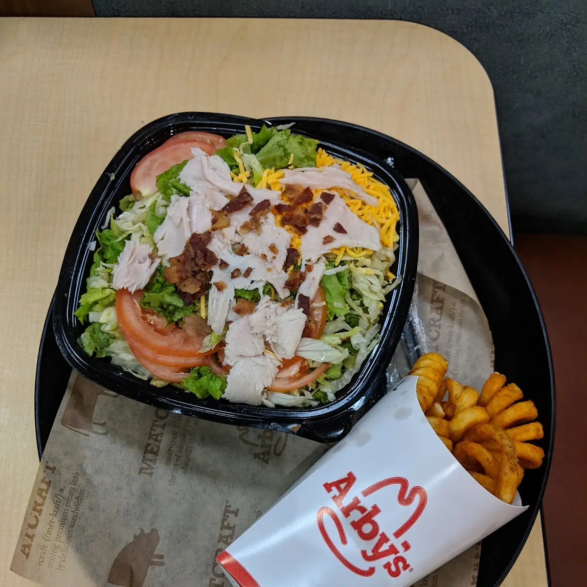 Turkey Bacon Avocado Salad