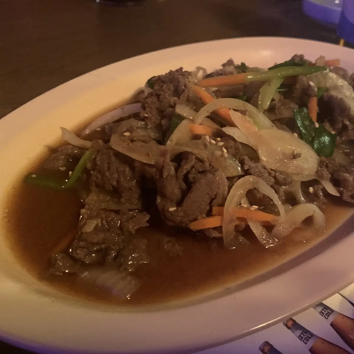 Beef Bulgogi and Banchan