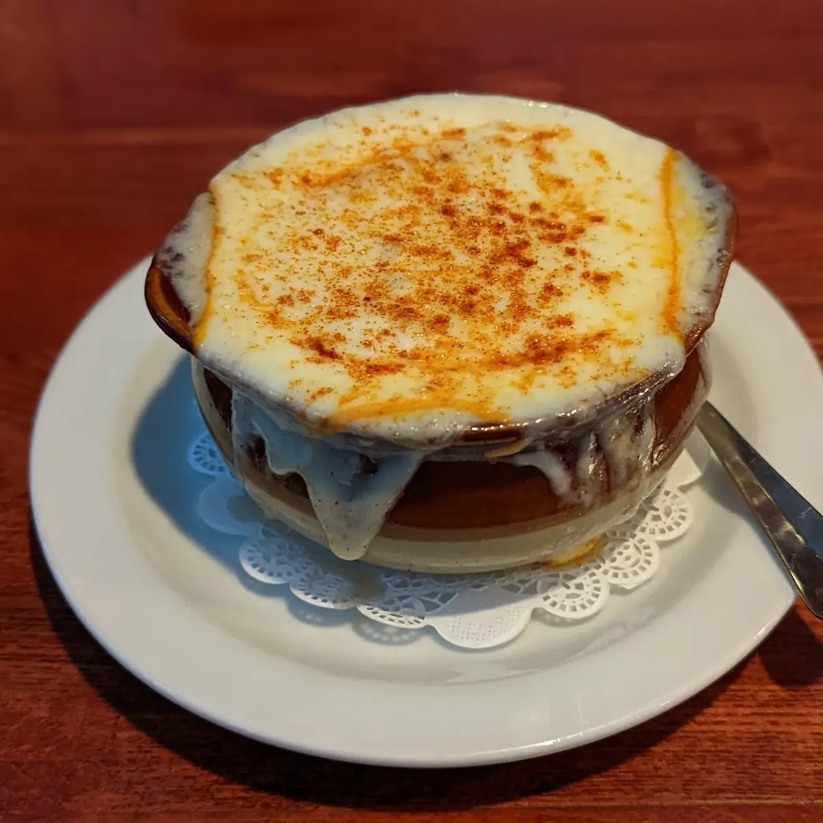 Crock of Onion Soup