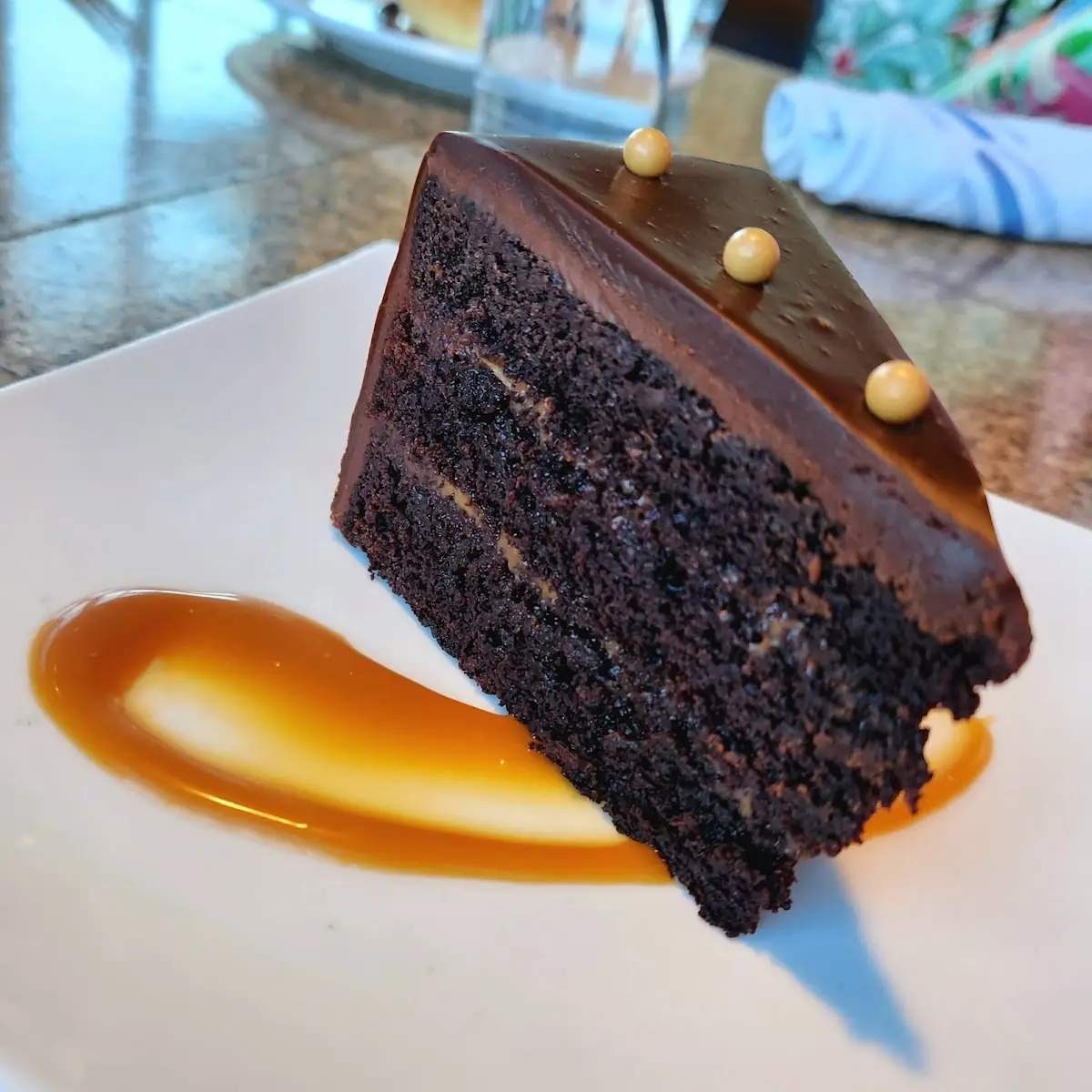 Flourless Salted Caramel Chocolate Cake