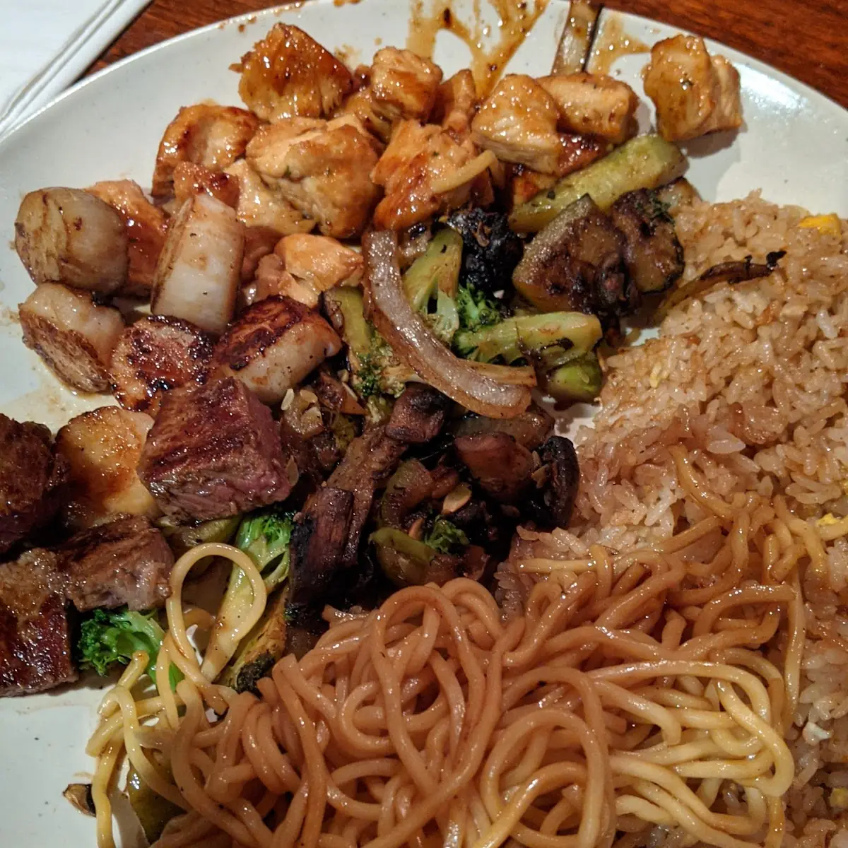 Hibachi Scallops