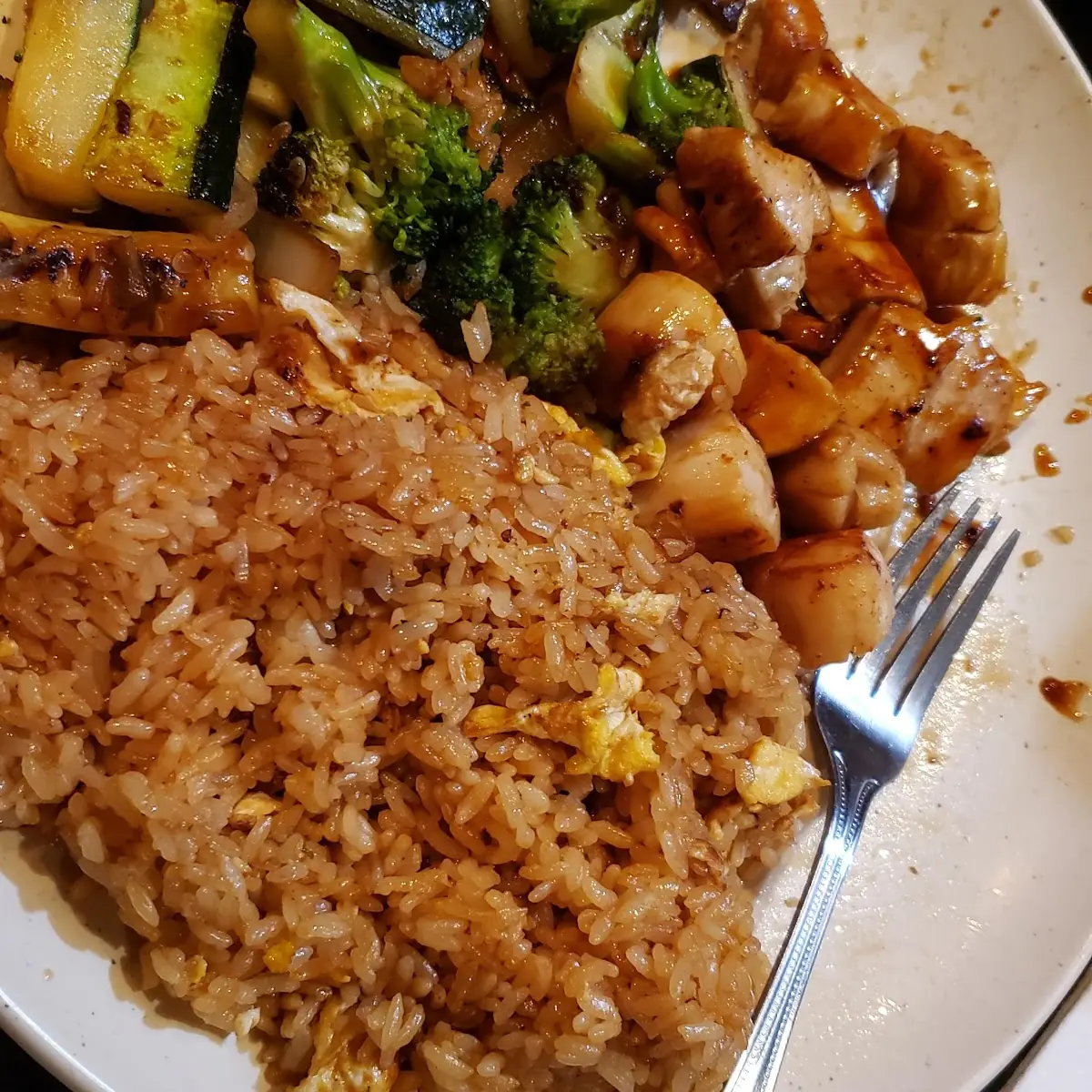 Hibachi Shrimp with Fried Rice