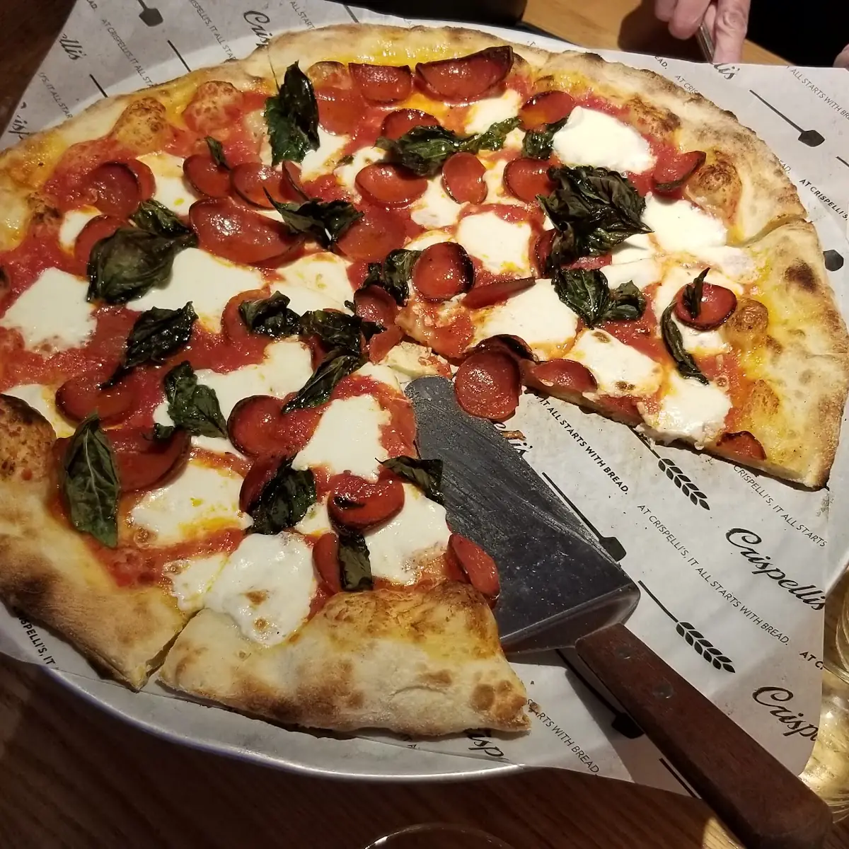 Pepperoni Margherita Pizza