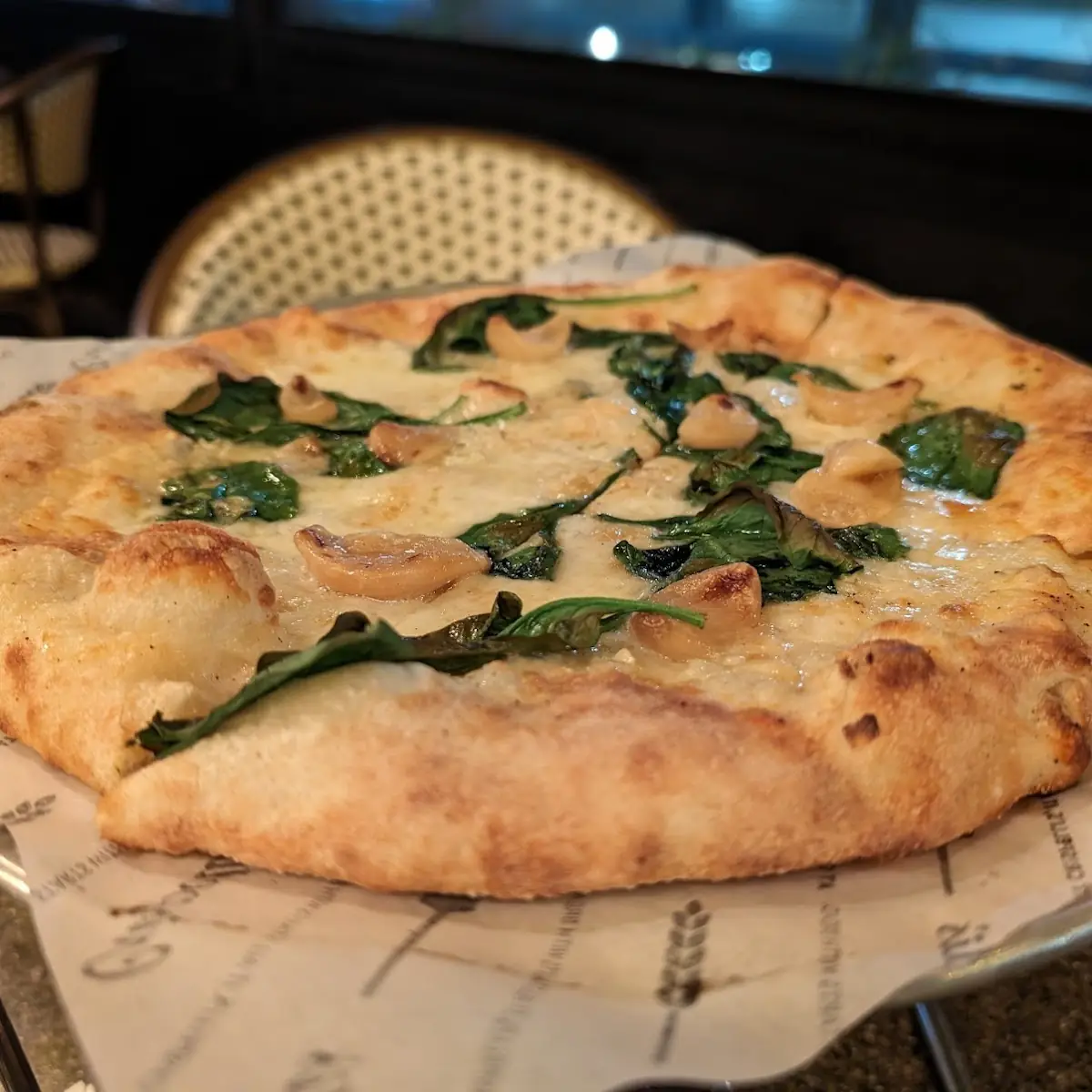 White Pie Pizza