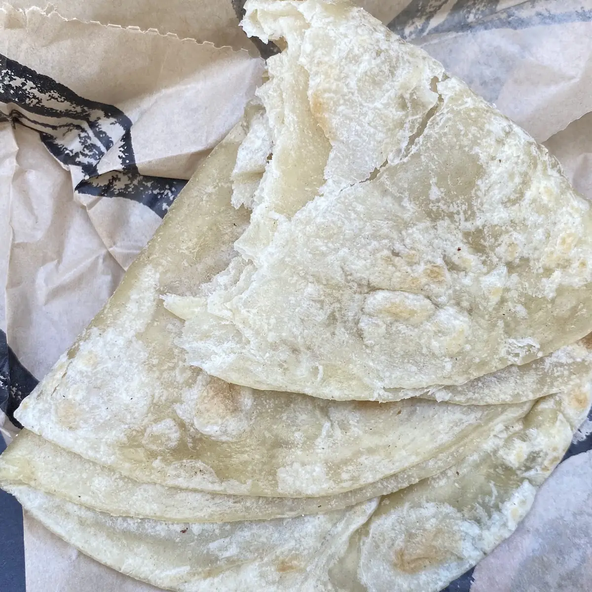 Homemade Flour Tortilla