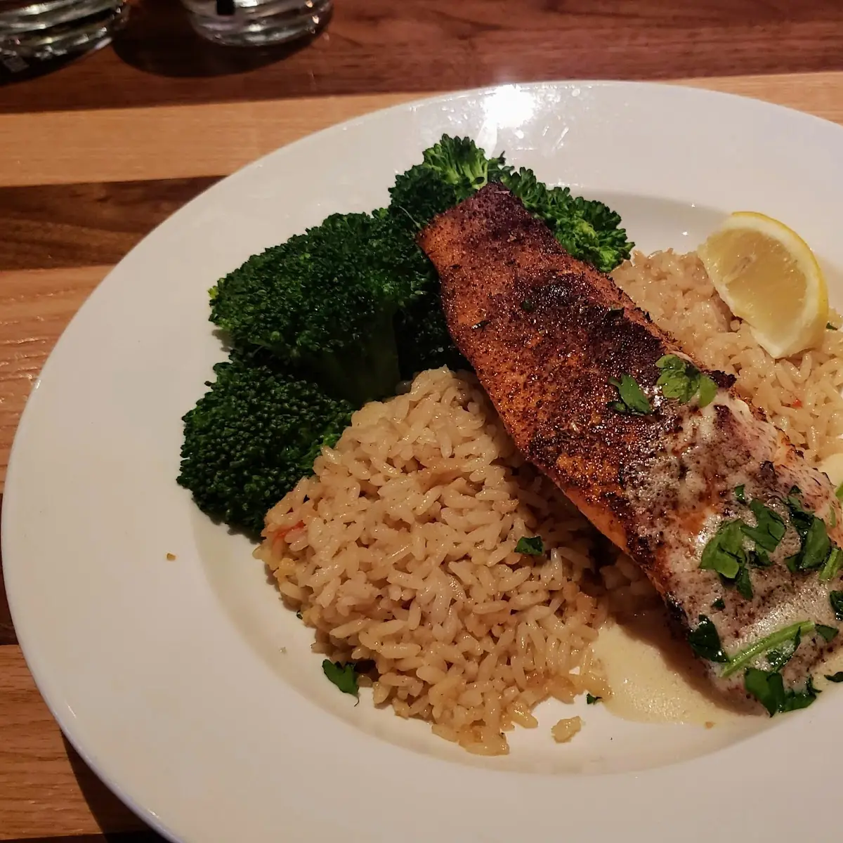 Enlightened Cherry Chipotle Glazed Salmon