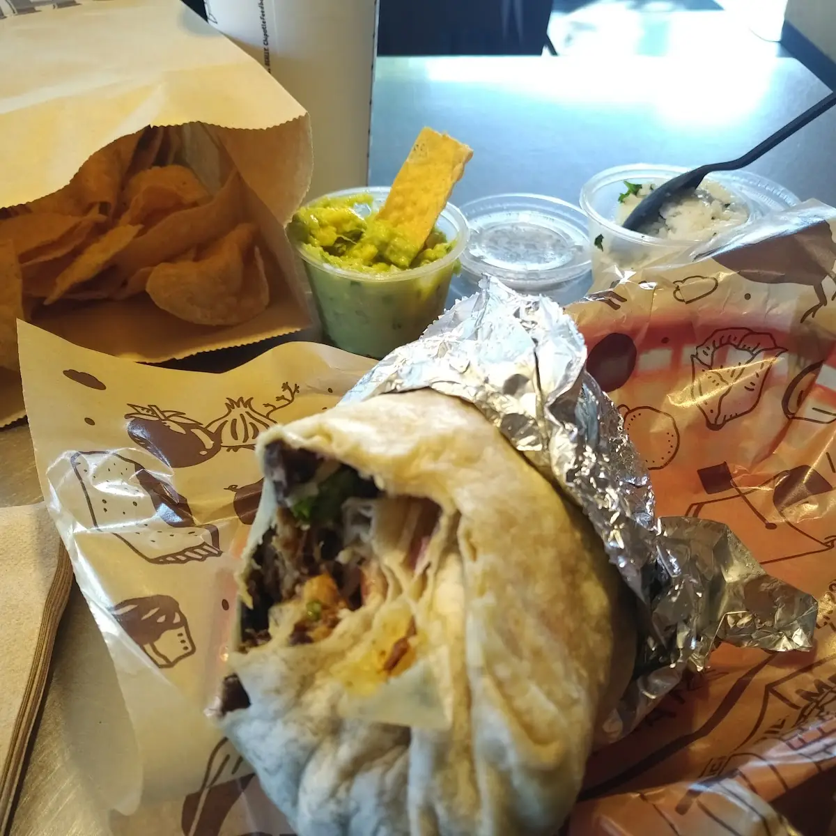 Chipotle Honey Chicken Burrito