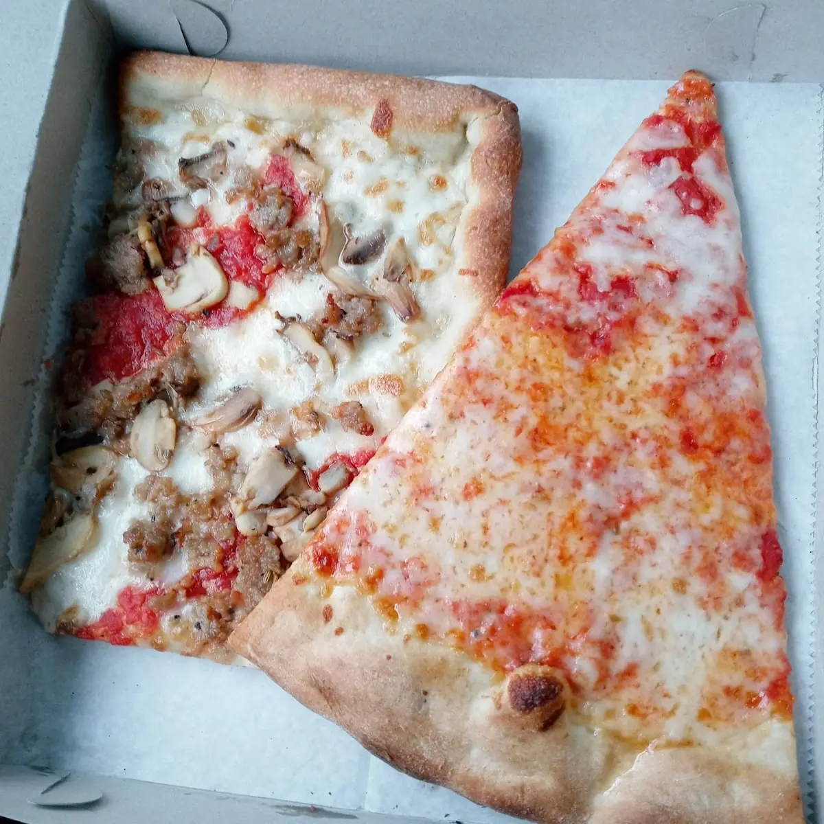 Sausage Pizza Slice