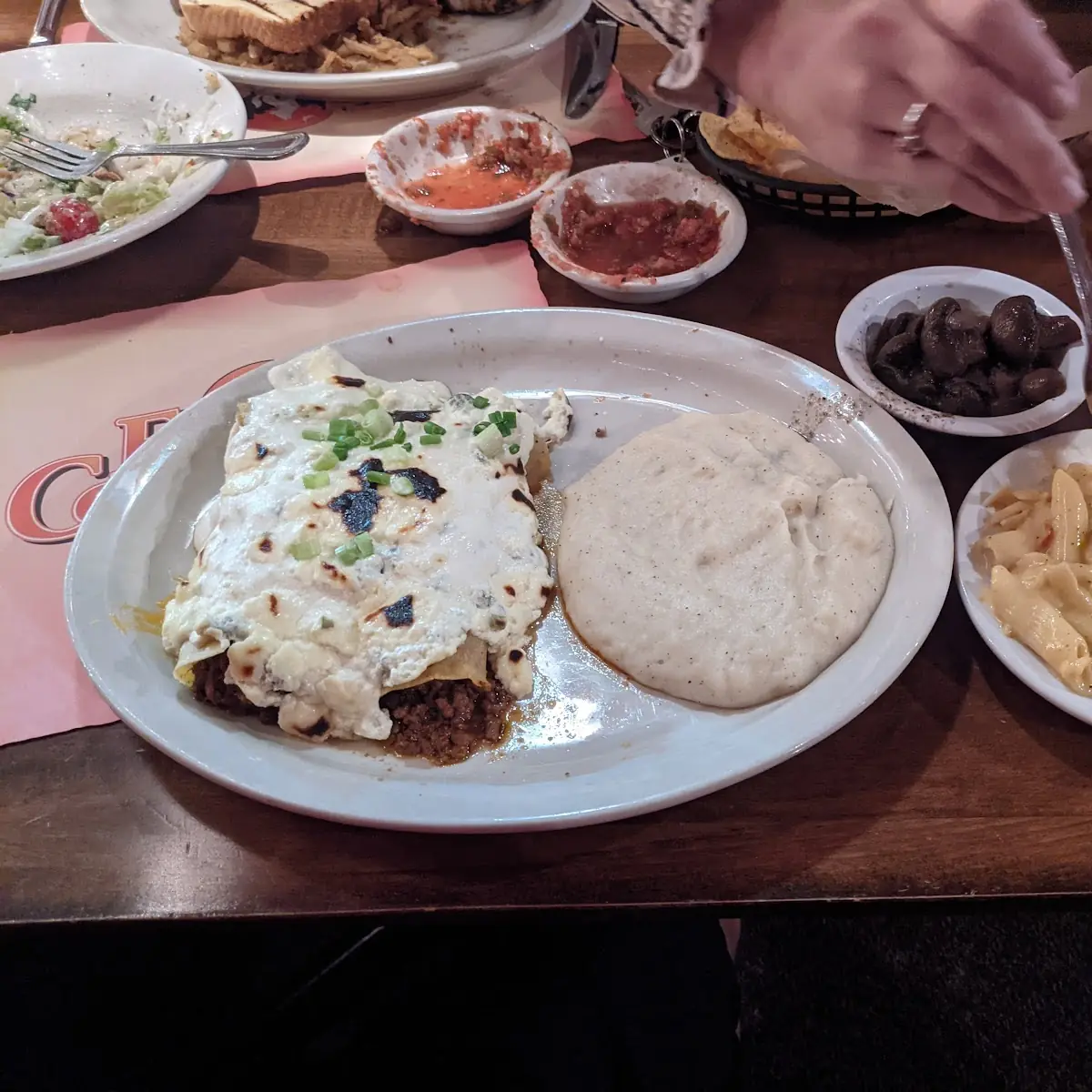 Sour Cream Enchiladas