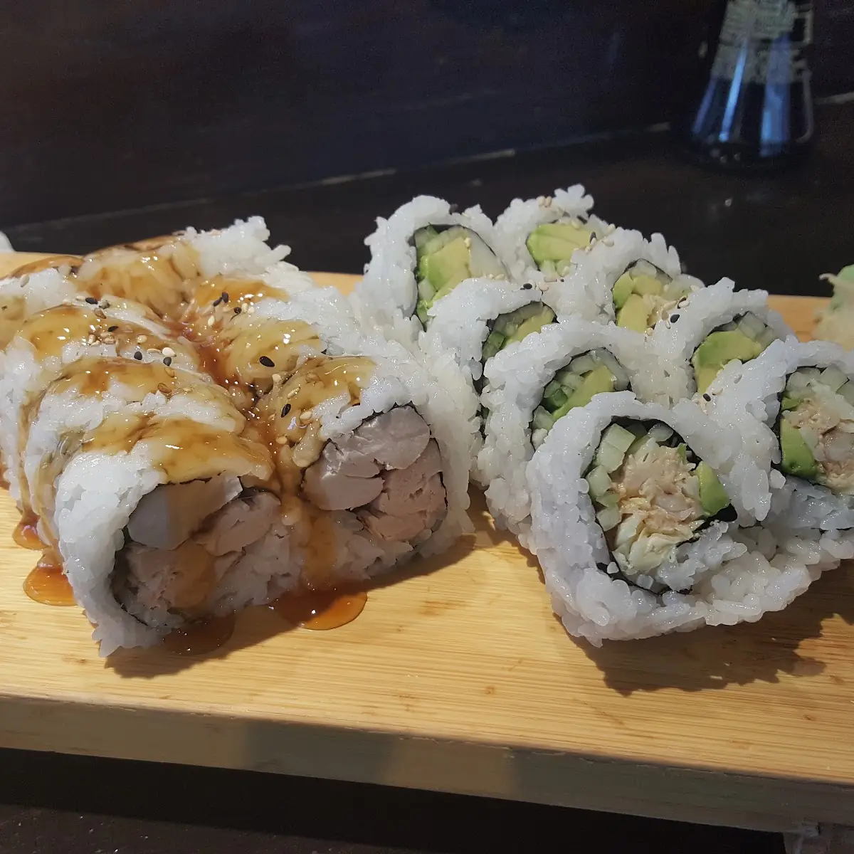 Chicken Teriyaki Roll, Sushi Castle