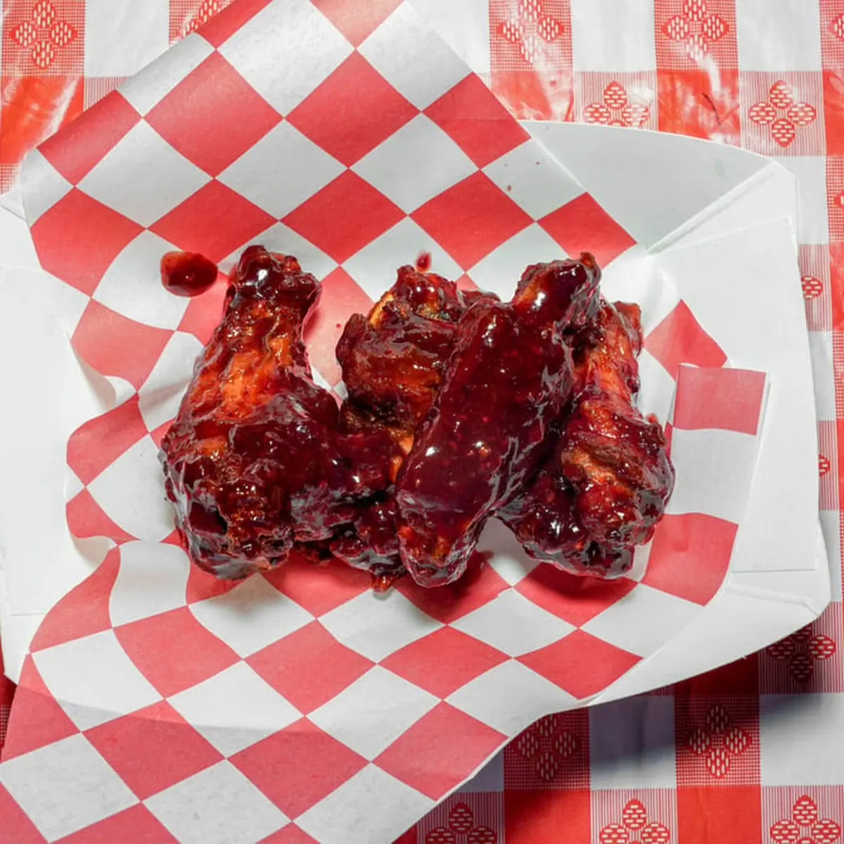 Glazed Chicken Wings